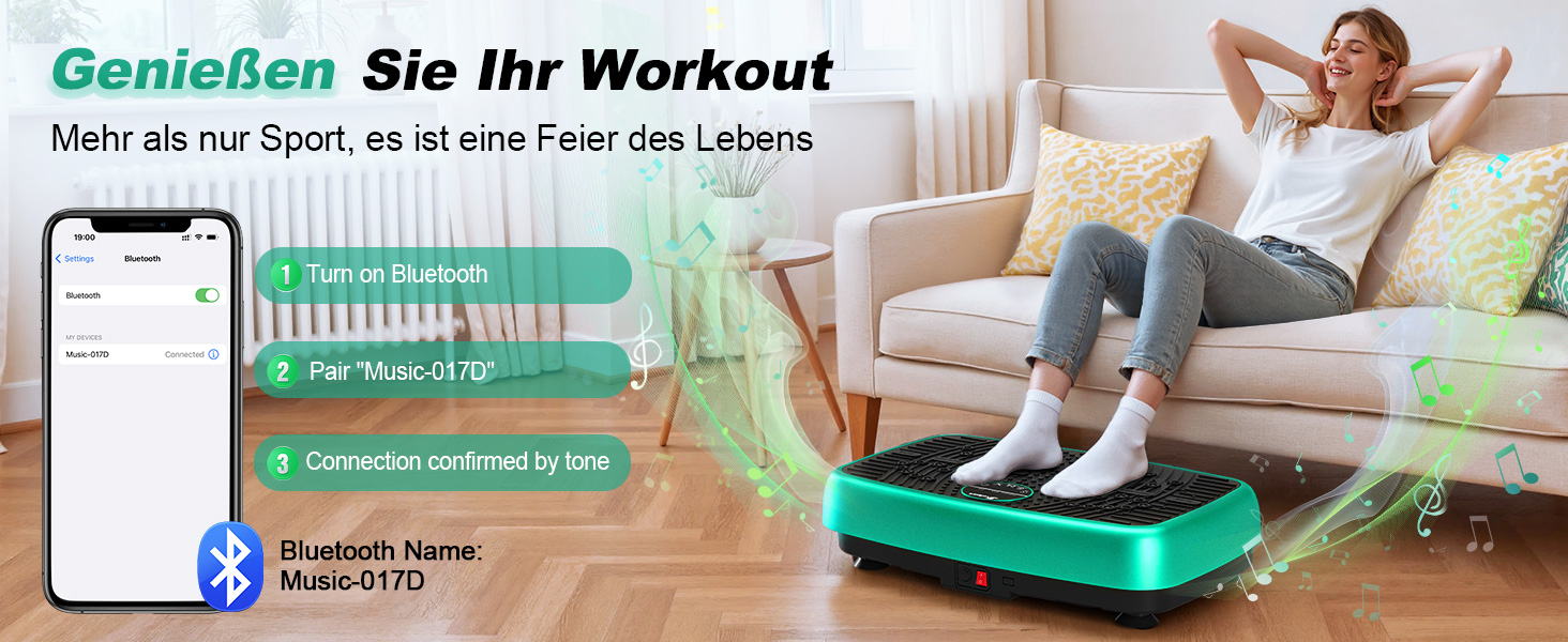 Платформа для вібраційного тренування EvoSpark - масажер для дому, для схуднення та загального оздоровлення, 450 LBS, зелений