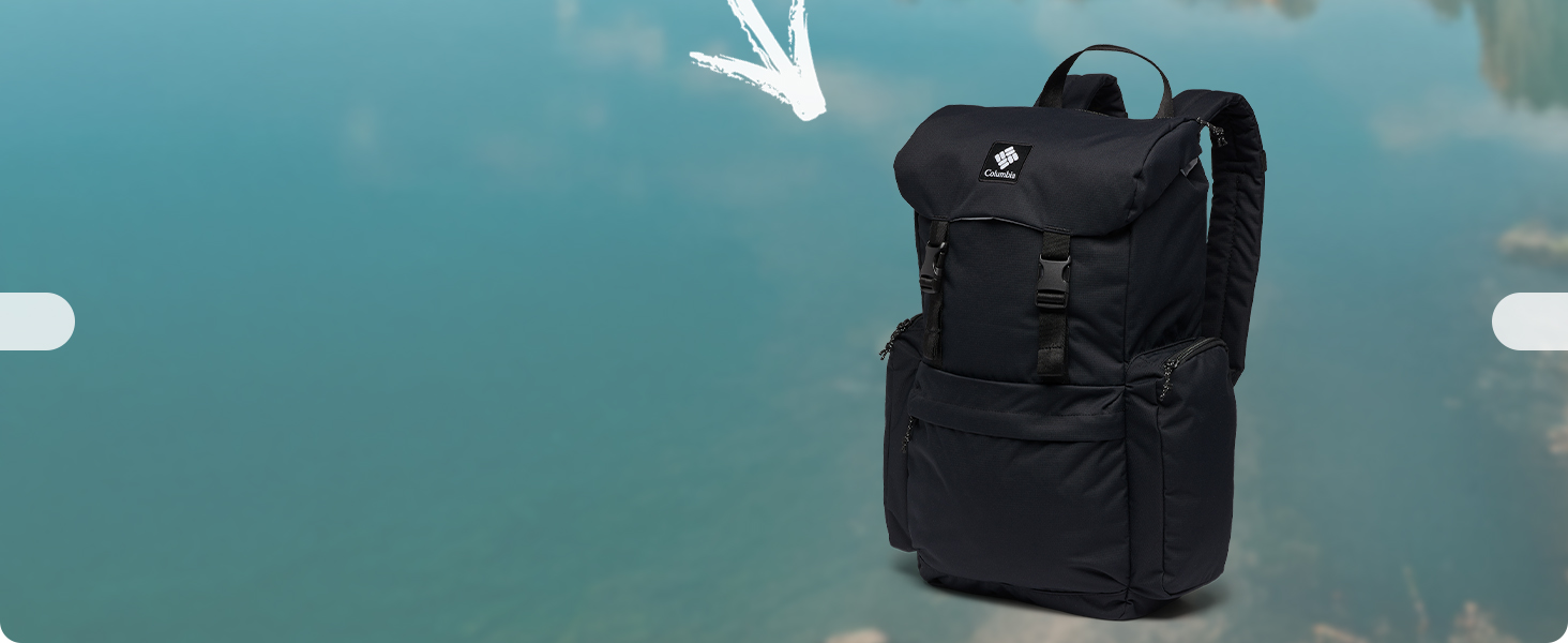 Спортивна сумка Columbia Landroamer 60L унісекс, Rain Forest/Black