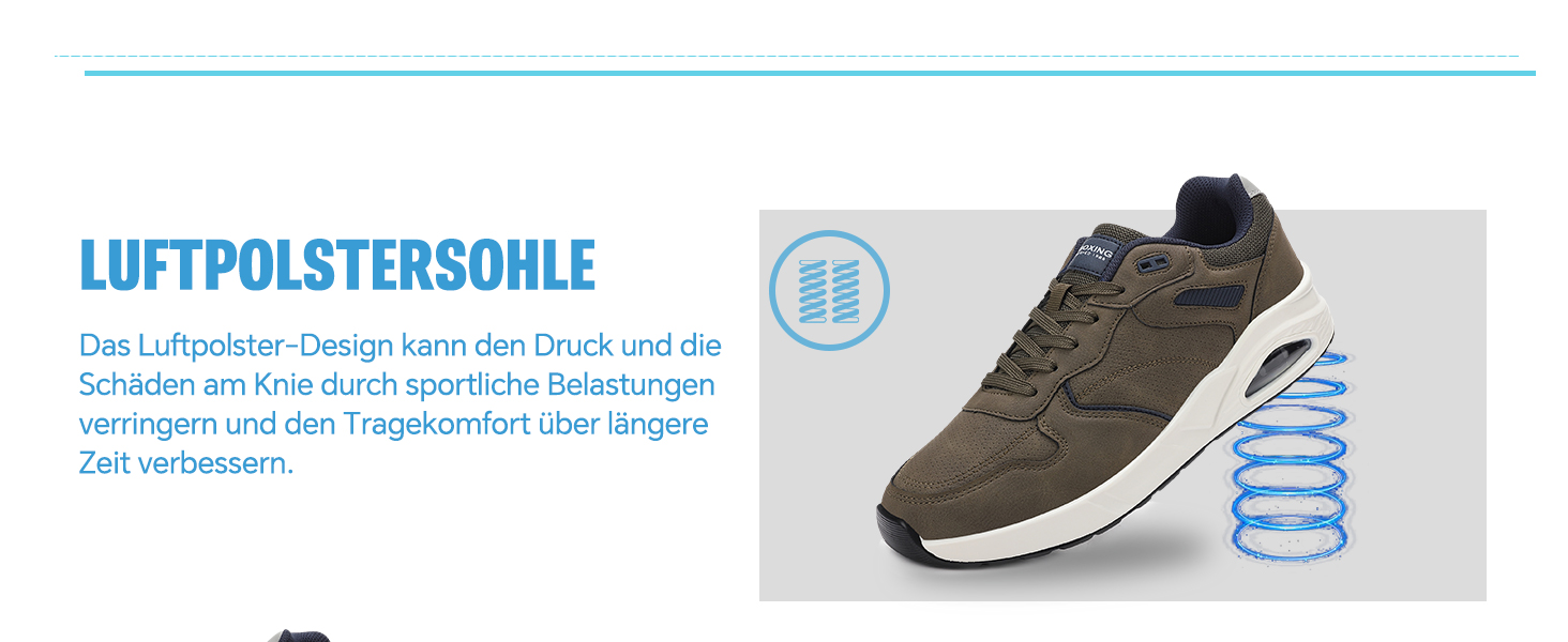 Чоловічі кросівки AX BOXING: легкі, стильні, для прогулянок та спорту. Розміри 41-46 EU. Шкіряні, зелені.