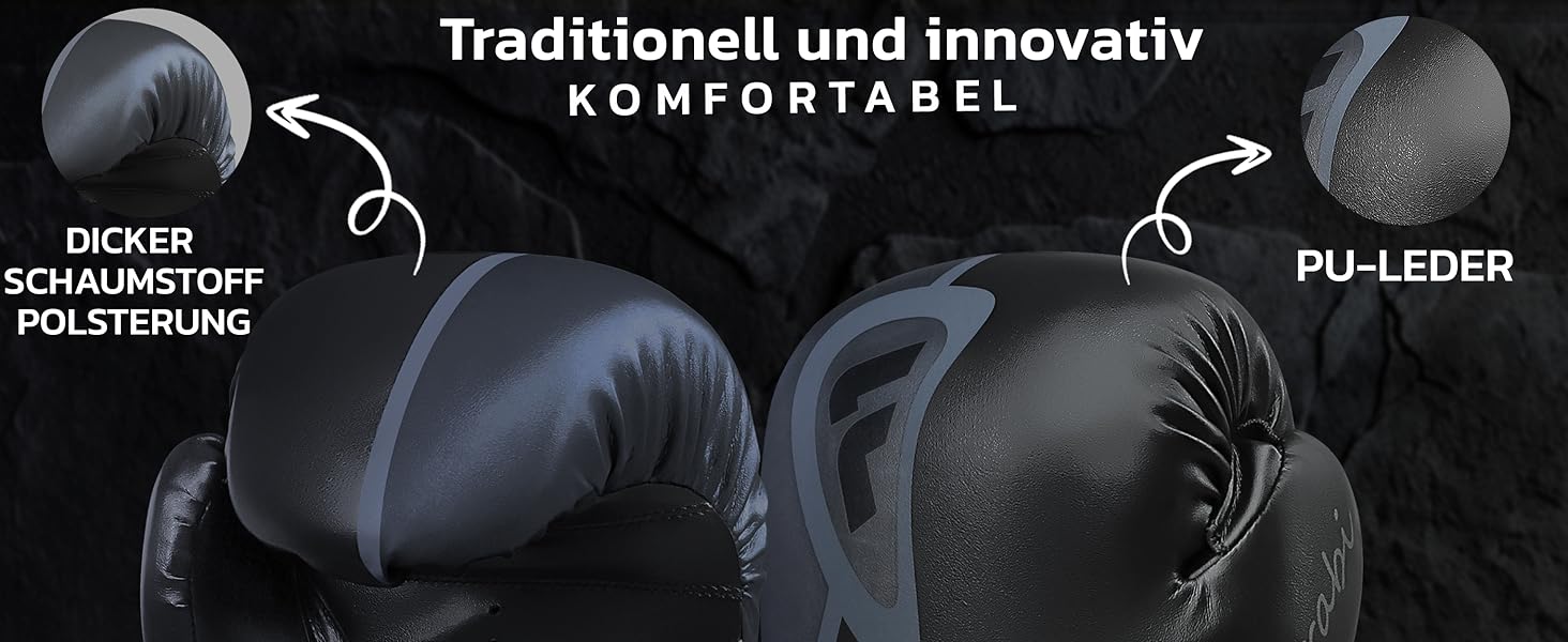 Боксерські рукавички Farabi Sports 10-16 oz для тренувань, спарингу, кікбоксингу, MMA, муай-тай, чоловічі та жіночі