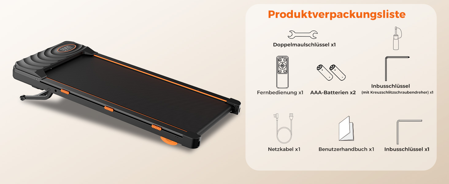 Домашня бігова доріжка JAGJOG Walking Pad з автоматичним нахилом 16%, Bluetooth-динаміками, колір: ебенове дерево