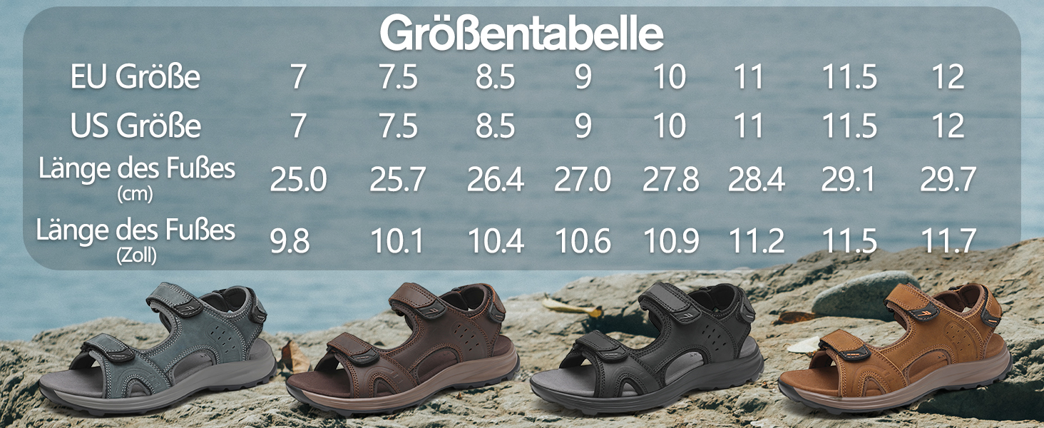 Чоловічі сандалі FLARUT для туризму та відпочинку на природі. Легкі сандалі з натуральної шкіри, чорного кольору, розмір 40 EU. Ідеальні для літа та активного відпочинку.