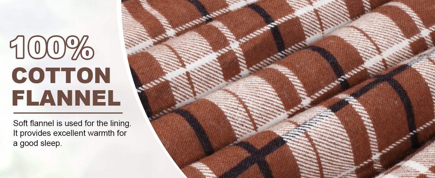 Спальний мішок Baumwolle для 2 осіб, зимовий, водонепроникний, Queen Size, для кемпінгу та подорожей на автодомі (колір: коричневий)
