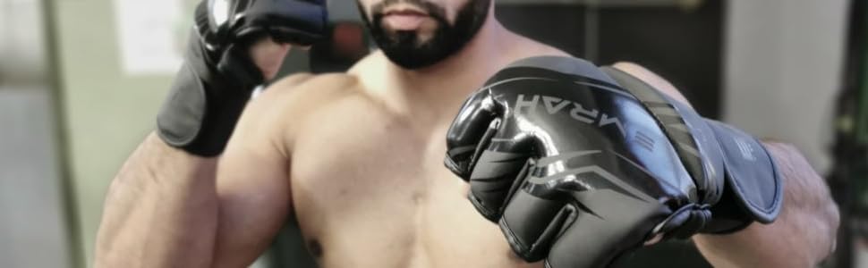 Рукавички для MMA EMRAH з регульованим ремінцем для тренувань