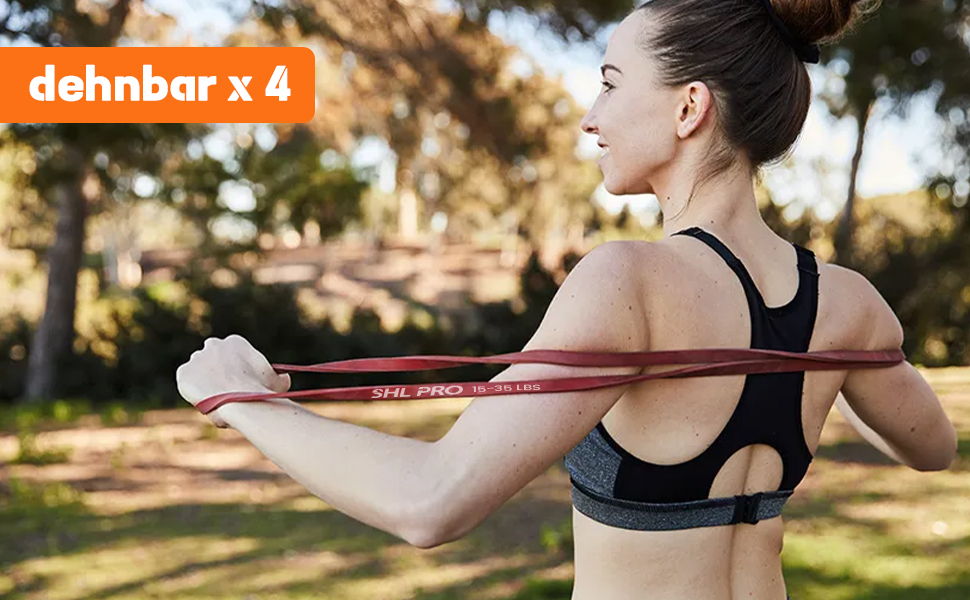 Гумові еластичні стрічки для фітнесу та реабілітації (3 шт.)