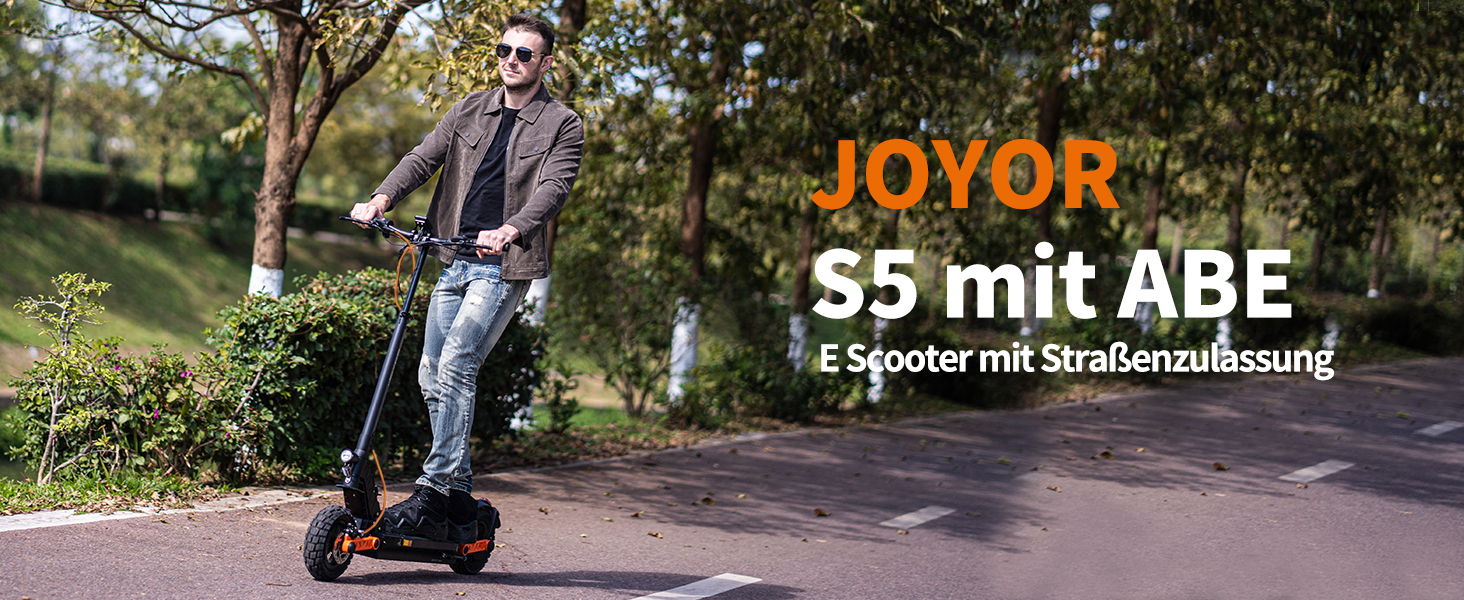 Електросамокат JOYOR S5, 40-90 км, 48/60V, подвійна амортизація, 150 кг