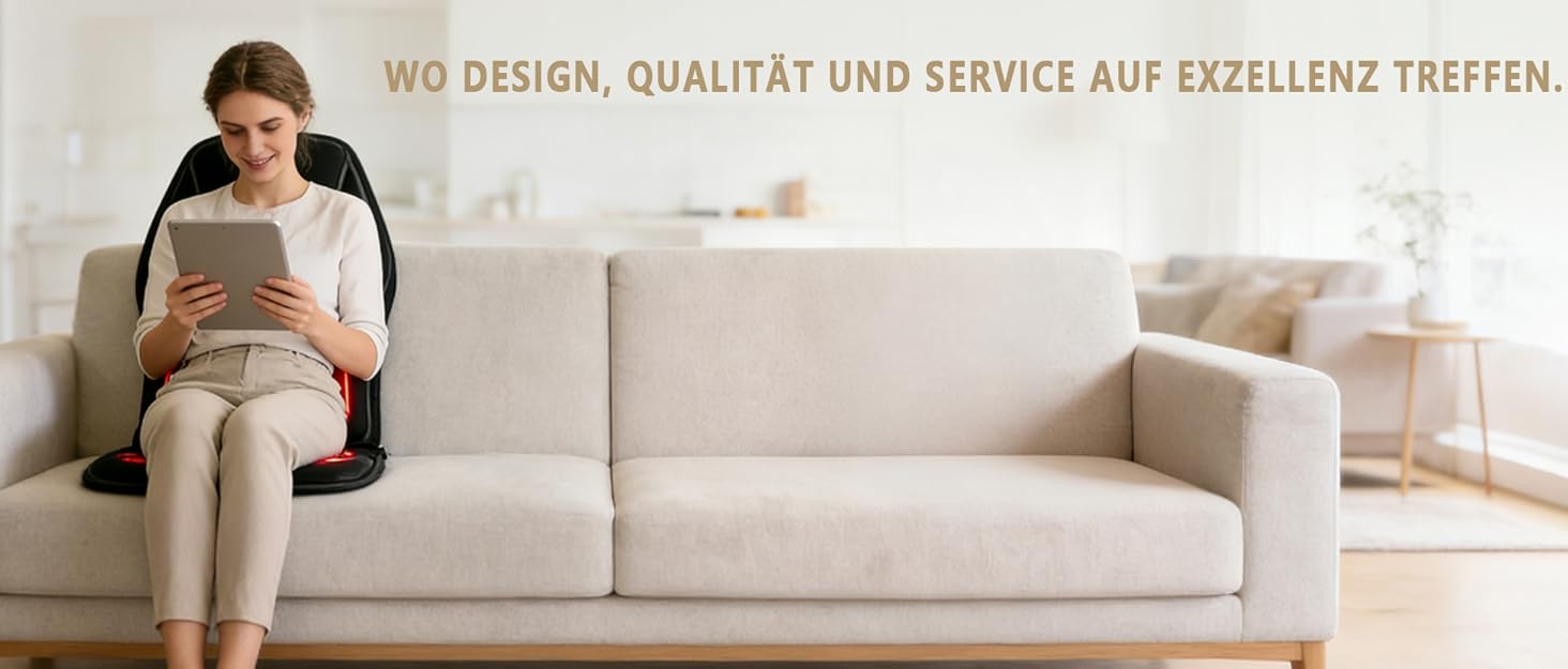 Електрична масажна подушка для спини та шиї з підігрівом та вібрацією. Масажна подушка для крісла, для дому та офісу