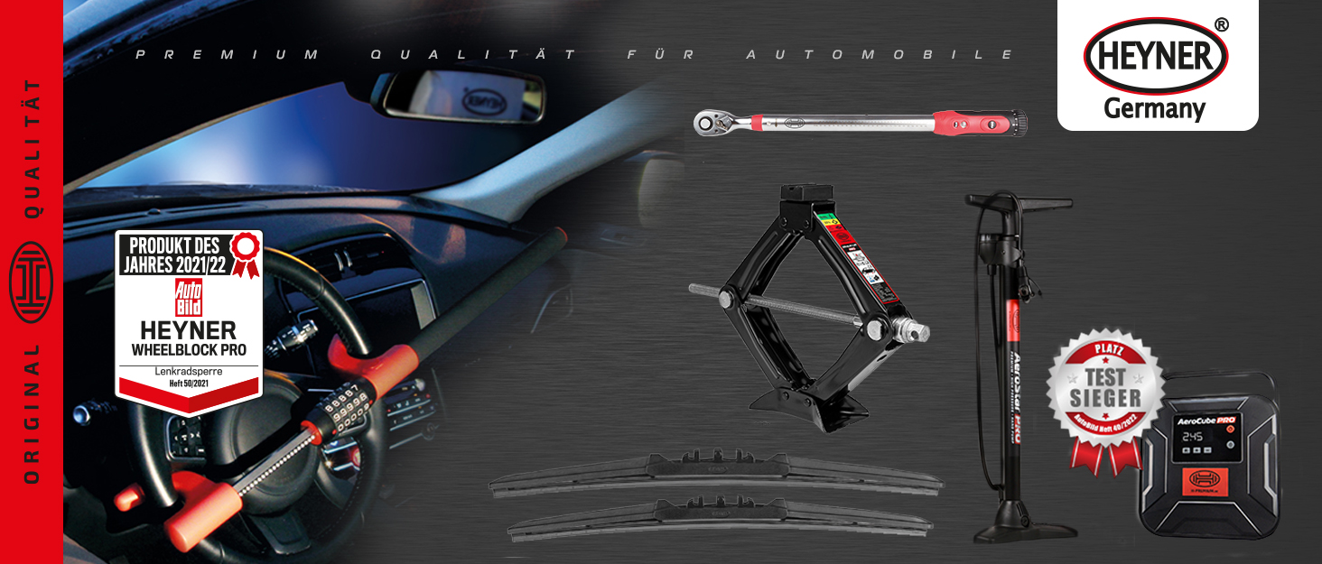 Електричний повітряний компресор HEYNER® SUP 16 PSI для відпочинку та активного відпочинку на природі (12V, KFZ)