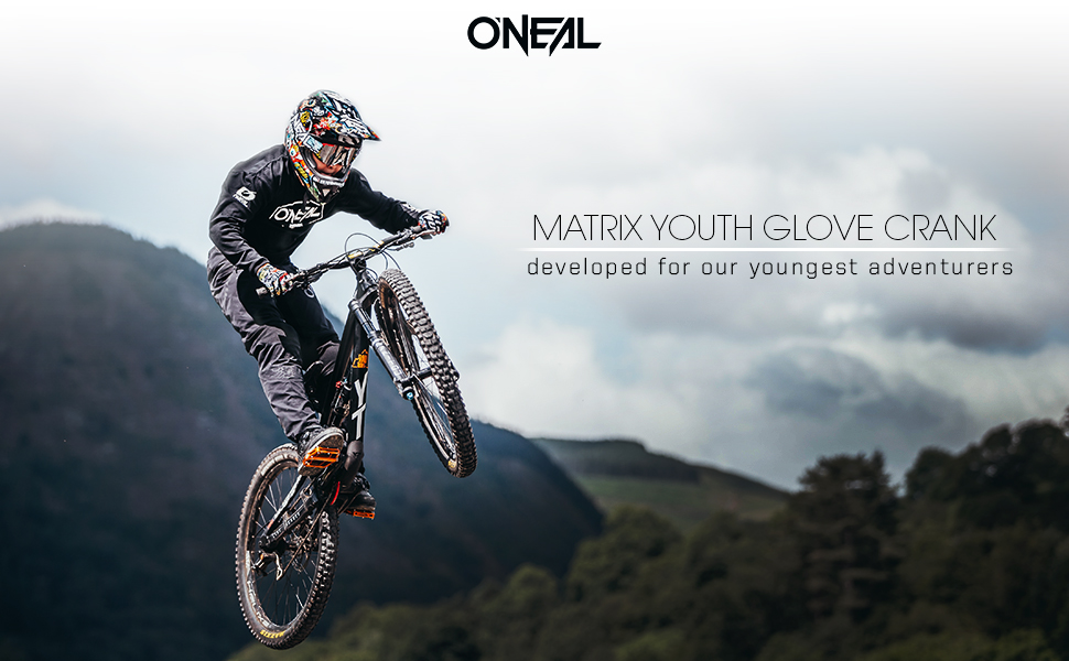 Рукавички O'NEAL для мотоцикла та вело MX, MTB, DH, FR, Downhill, Freeride - дитячі