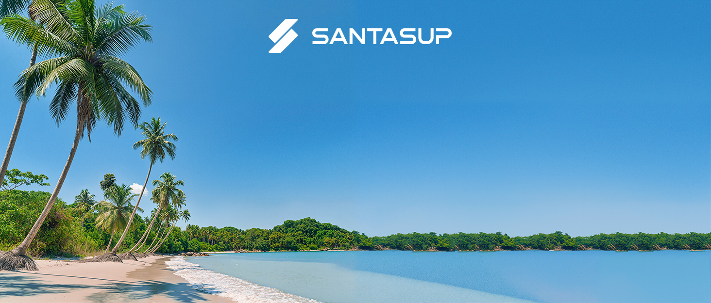 SUP дошка надувна Santasup 320/335 см з комплектом аксесуарів: помпа, весло, рюкзак для підлітків та дорослих