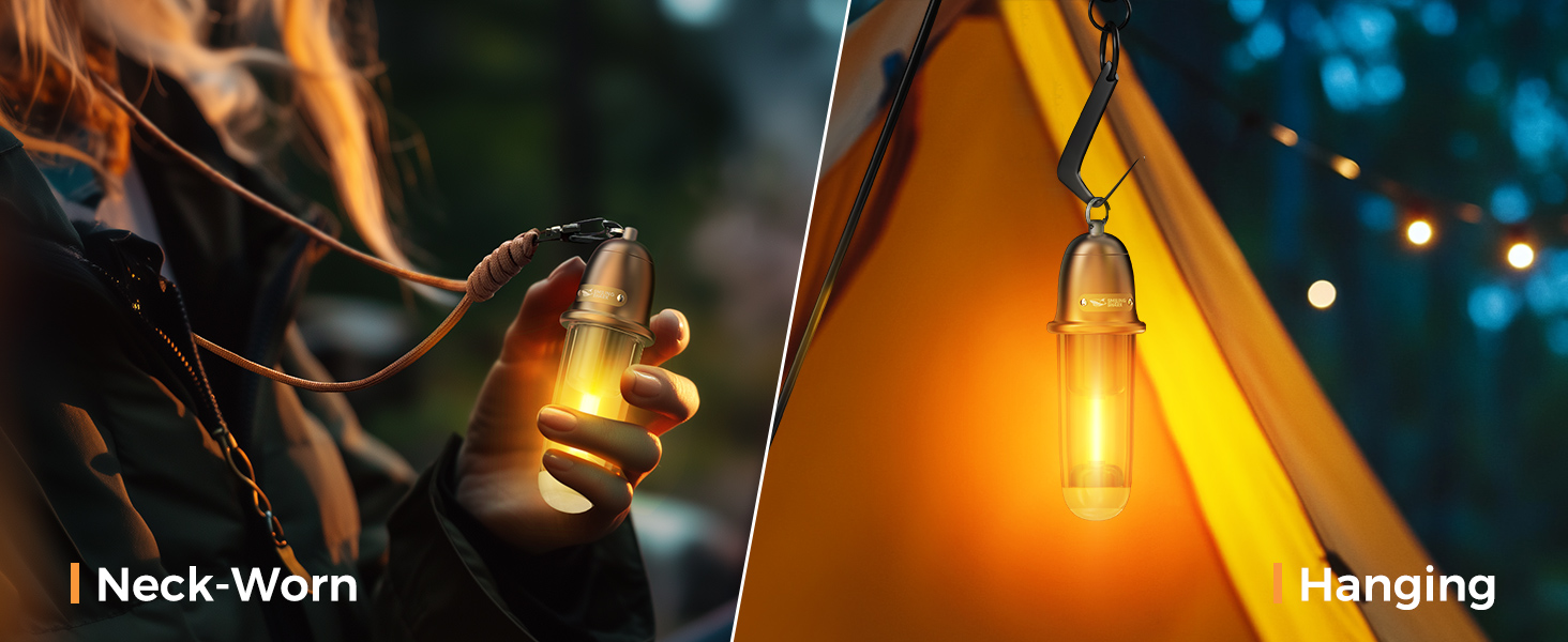 Ліхтар кемпінговий акумуляторний акумуляторний LED Shark з USB, IPX4, 5 кольорів, портативний, для відпочинку, походів, риболовлі, з брелоком