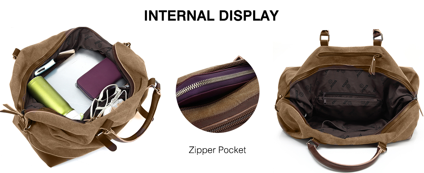 Спортивна сумка-дорожня FANDARE для подорожей та кемпінгу, багатофункціональна сумка-вікенд з канвасу, армійський зелений