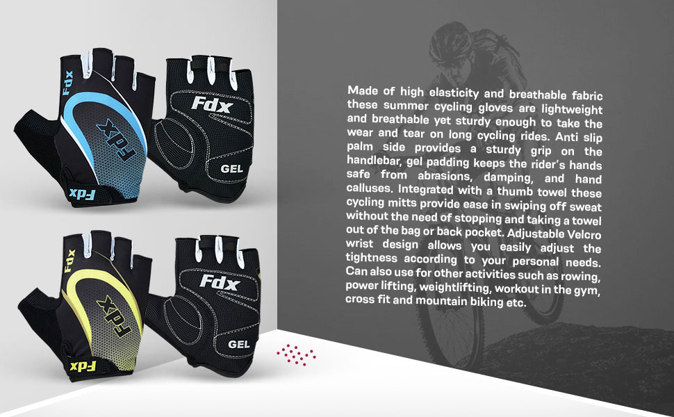 Велосипедні рукавички FDX Habfinger: дихаючі, з гелевою підкладкою, антиковзні, амортизуючі. Підходять для гірського велосипеда, шосе, MTB, їзди, чоловіків та жінок. Чорні, розмір XXL