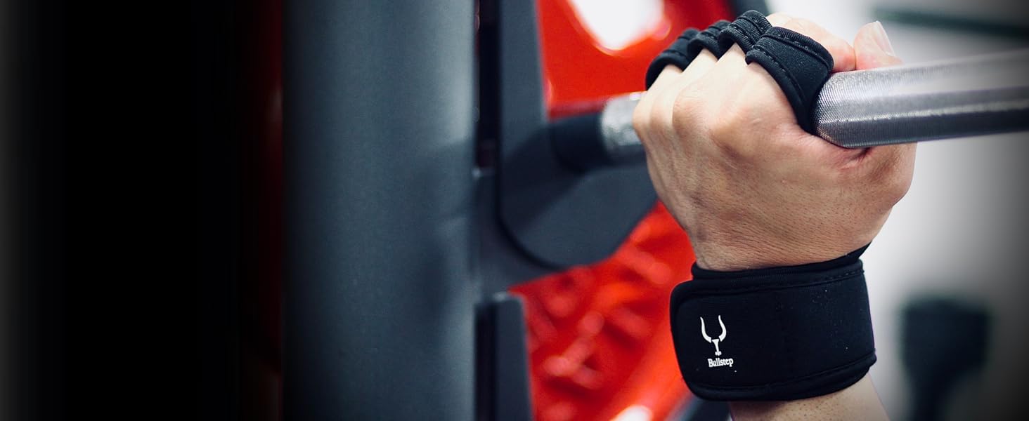 Фітнес рукавички для чоловіків та жінок з підтримкою зап'ястя | Рукавички для тренажерного залу та силових тренувань | Рукавички для кросфіту та важкої атлетики