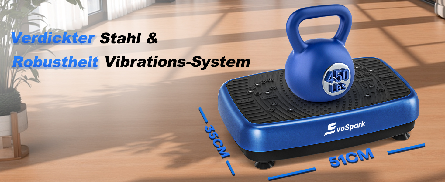 Вібраційна платформа EvoSpark: Тест-переможець 2025, з подвійними моторами для схуднення та тренувань всього тіла. Масажер, платформа для фітнесу на 200 кг. Вібраційна платформа для дому - зелений/блакитний