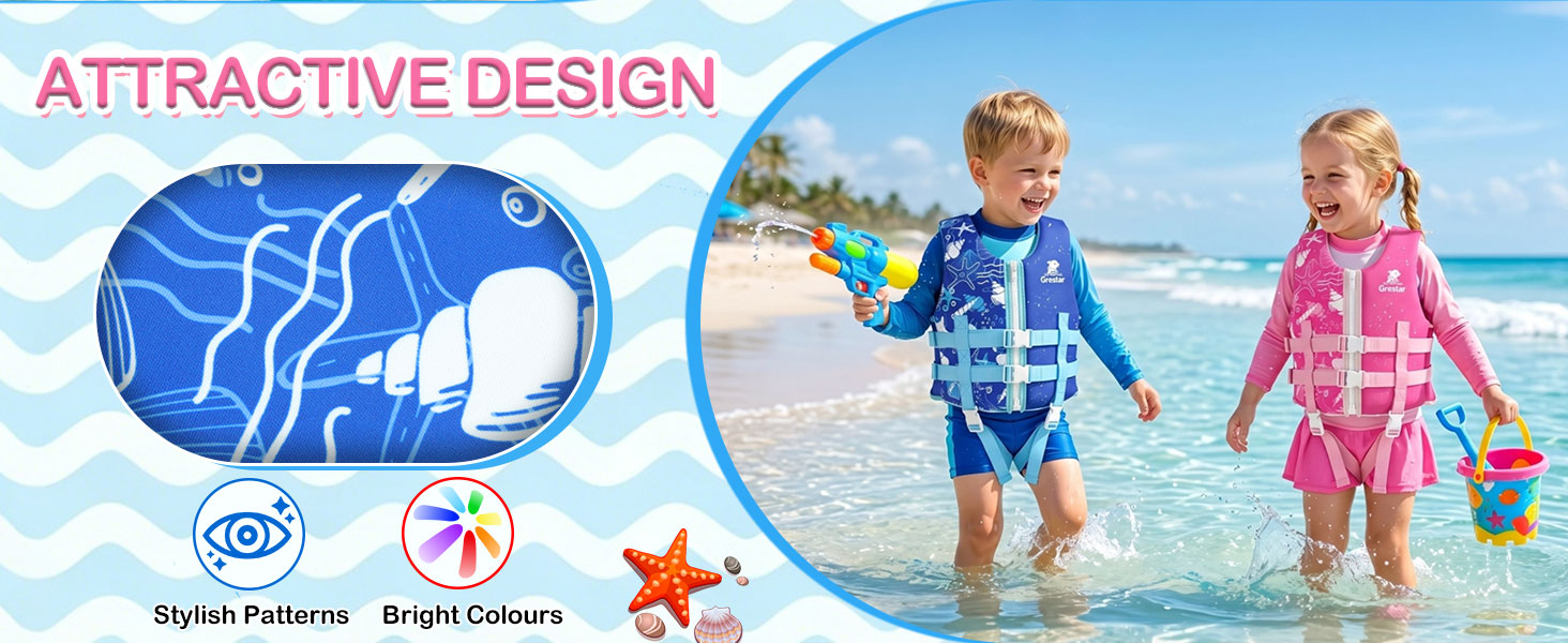 Дитячий рятувальний жилет Kinder Schwimmweste Neopren (2-9 років, 15-35 кг, M, блакитний)