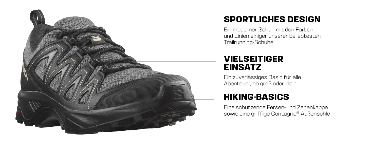 Жіночі трекінгові черевики Salomon X Braze 39 1/3 EU – Safari Toasted Coconut Rainy Day