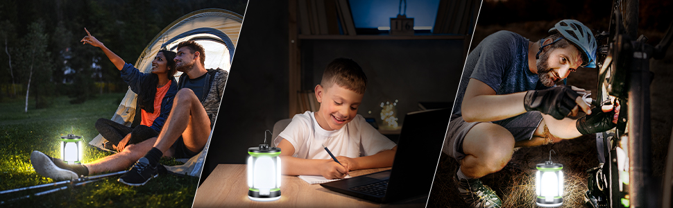 LED кемпінговий ліхтар Blukar 2000 люмен – 7 режимів, 60 LED, USB, перезаряджається, 10+ годин роботи, ліхтар для намету, аварійне освітлення для кемпінгу, походів, відключень електроенергії