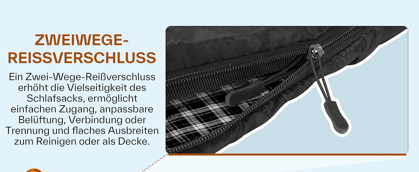 Сплячий мішок Outdoor Sportneer для 2 осіб: двомісний спальний мішок на 3 сезони, 220x150 см, 2.75 кг з 2 подушками, для дорослих, оранжевий (без фланелевої підкладки)