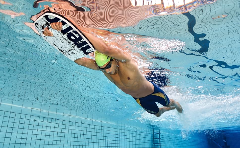 Плавальний тренажер Arena Elite для рук (2 шт) - чорний