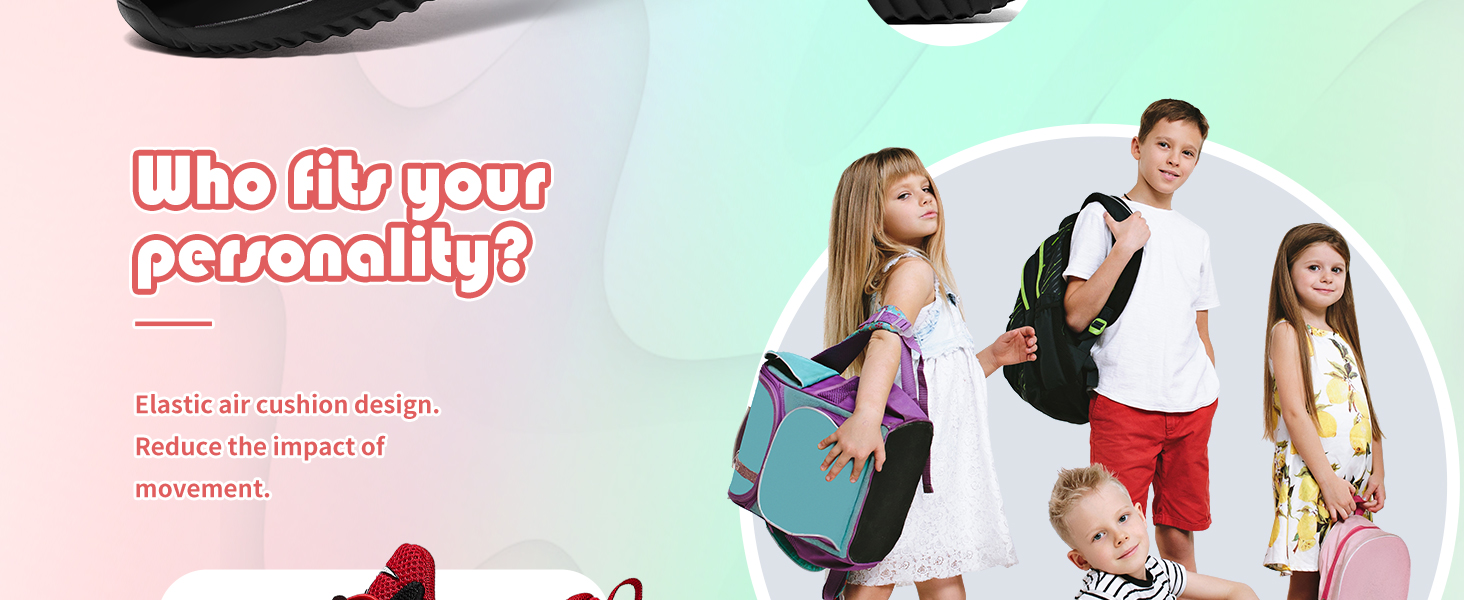 Дитячі кросівки VITIKE для хлопчиків та дівчаток, 37 EU, рожево-чорні