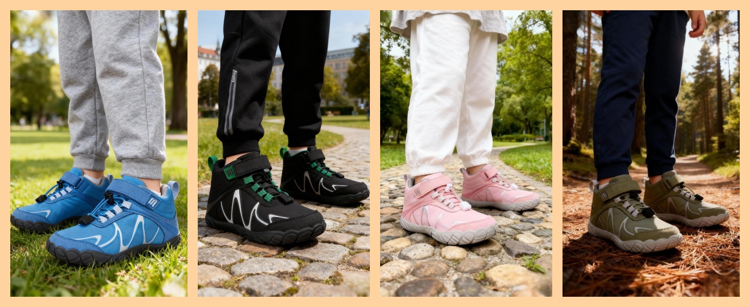 Дитячі босижні кросівки для активного відпочинку: легкі, водонепроникні, з антиковзаючою підошвою (27-35 розмір)