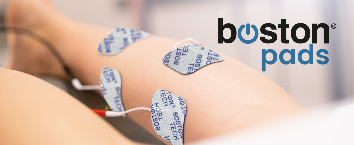 Boston Tech ME89 PRO TENS EMS: Апарат для терапії болю, 7 режимів, стимуляція м'язів, 4 електроди, 9V, захист від падіння