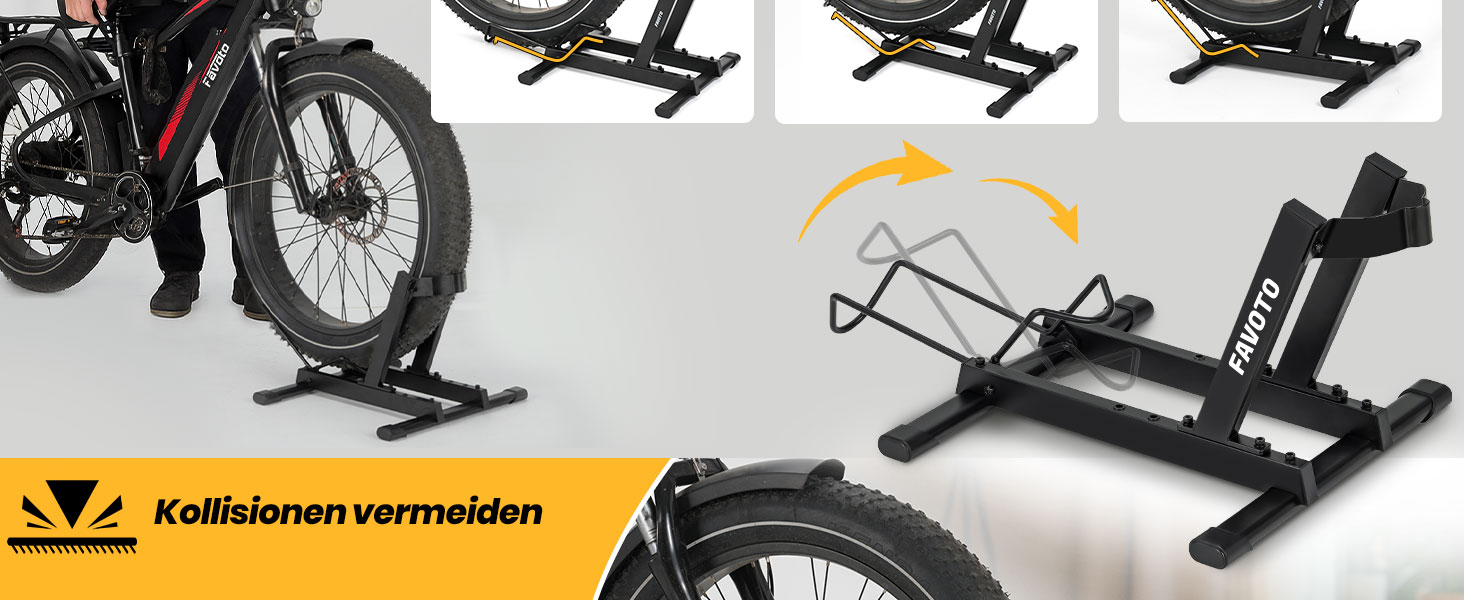 Підставка для електровелосипеда Favoto - утримувач для шосейної та звичайної велосипедів (20-29 дюймів, до 38 кг)