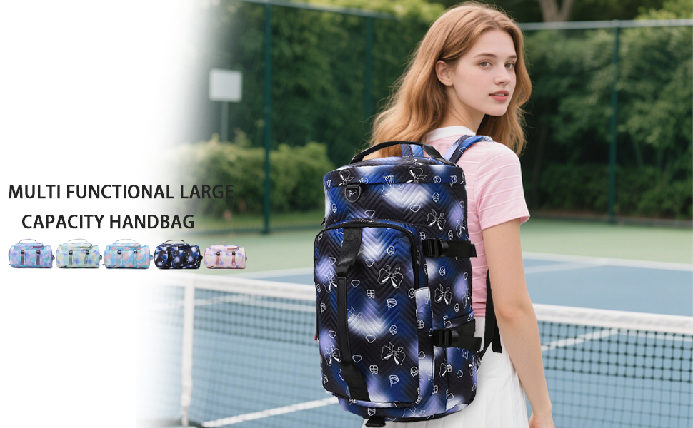 Спортивна сумка AUNGKWANG для дівчаток, рожева: водонепроникна, з відділенням для взуття та мокрих речей