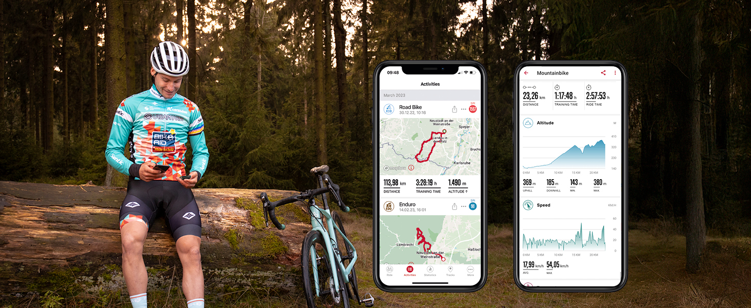 Велокомп'ютер SIGMA ROX 4.0 SE Special Edition GPS, чорний. Навігація, висотомір, сумісний з E-Bike