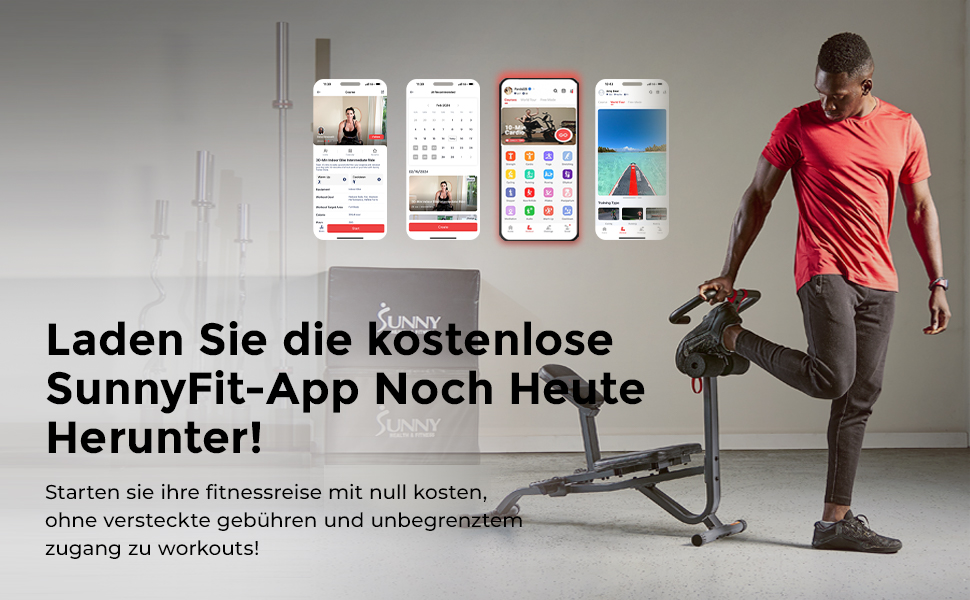 Романська лава для гімнастики Sunny Health & Fitness з регульованим нахилом – тренажер для пресу та спини для дому, багатофункціональний, для сідниць та пресу