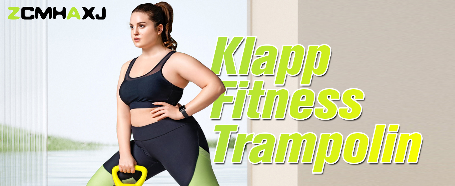 Міні-трамплін складний, 101,6 см, для дорослих та дітей, 204 кг, для занять фітнесом вдома, без ручки