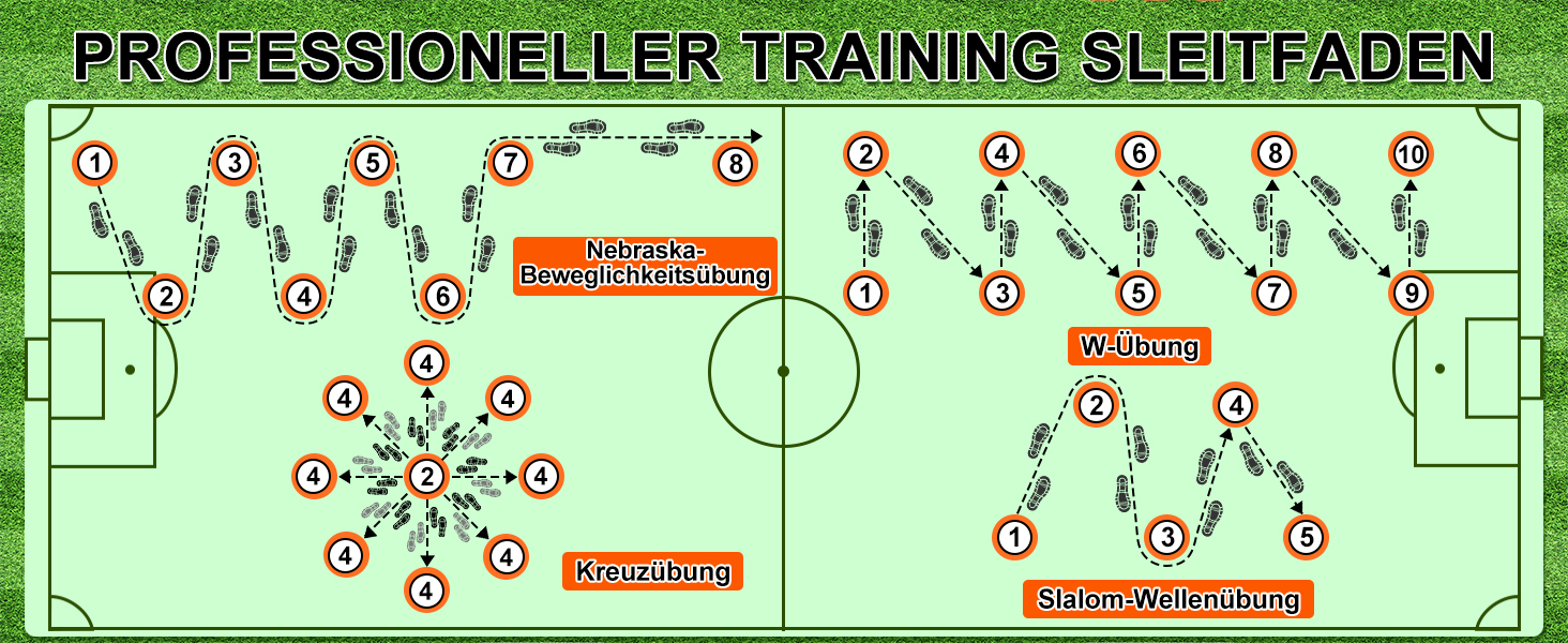 Дитячі ворота для футболу 2-в-1, 150x120 см, портативні та стабільні, 5 цілей, 4 анкера, сумка, для саду, парку, пляжу, чорний