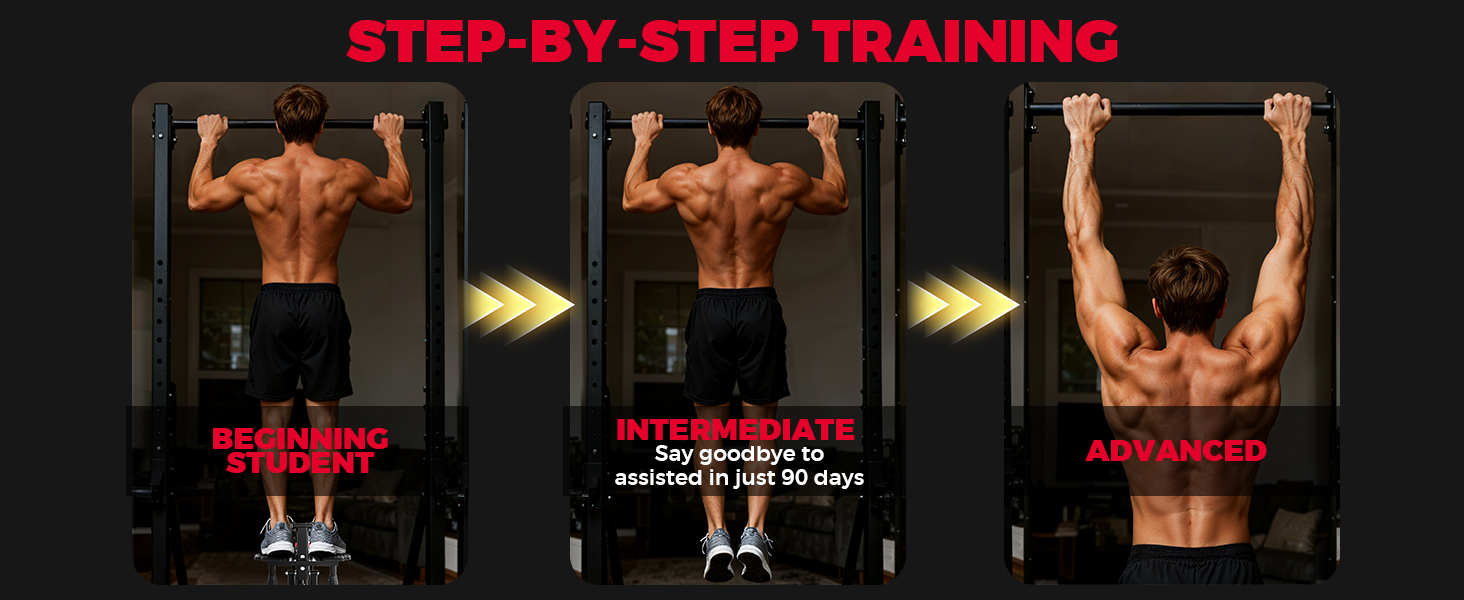 Багатофункціональний силовий комплекс ONETWOFIT Power Tower: турнік, бруси та станція для підтягувань, регульована висота 127-220 см, навантаження до 180 кг