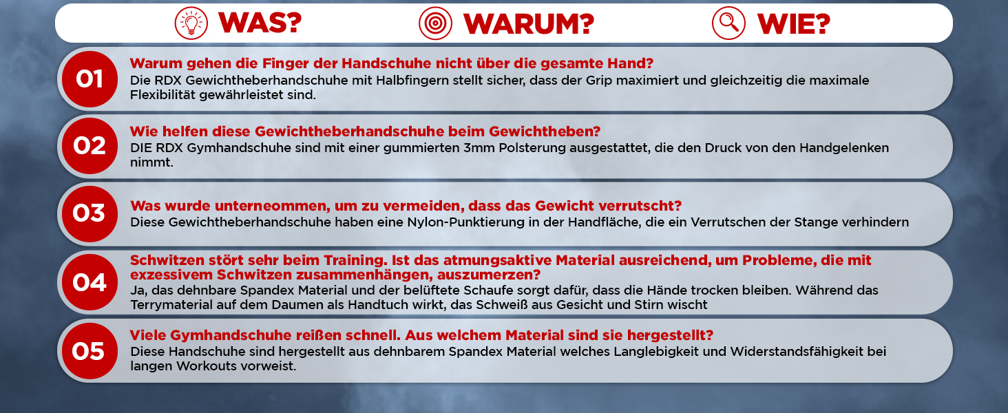 Фіннес-рукавички RDX для жінок та чоловіків: вага підйому, тренування, фітнес, бодібілдинг, силові тренування, сірий колір, розмір L