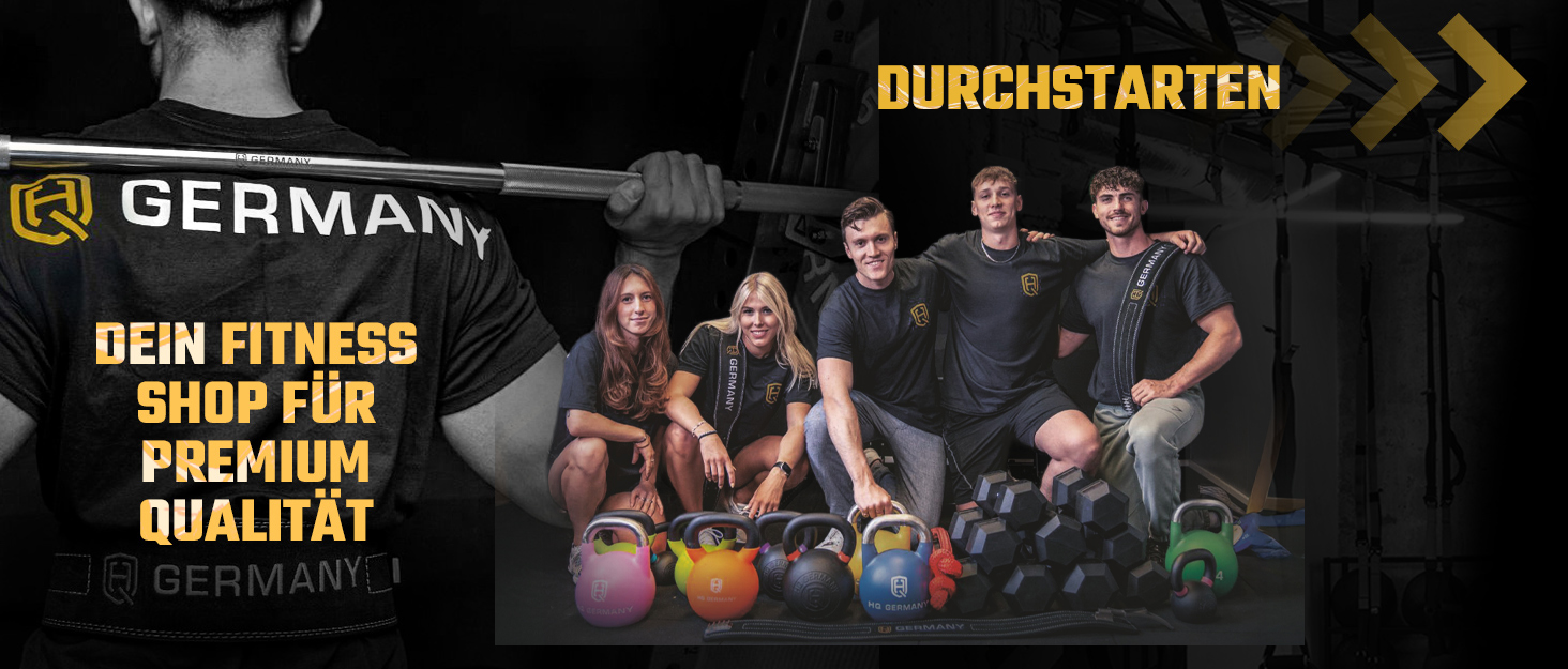 Гантель-гиря HQ Germany® з порошковим покриттям [2-32кг/Набори] - Набір чавунних гирь з точністю ±2% - Кульова гиря, Набір гирь, Преміум гирі з порошковим покриттям 24кг