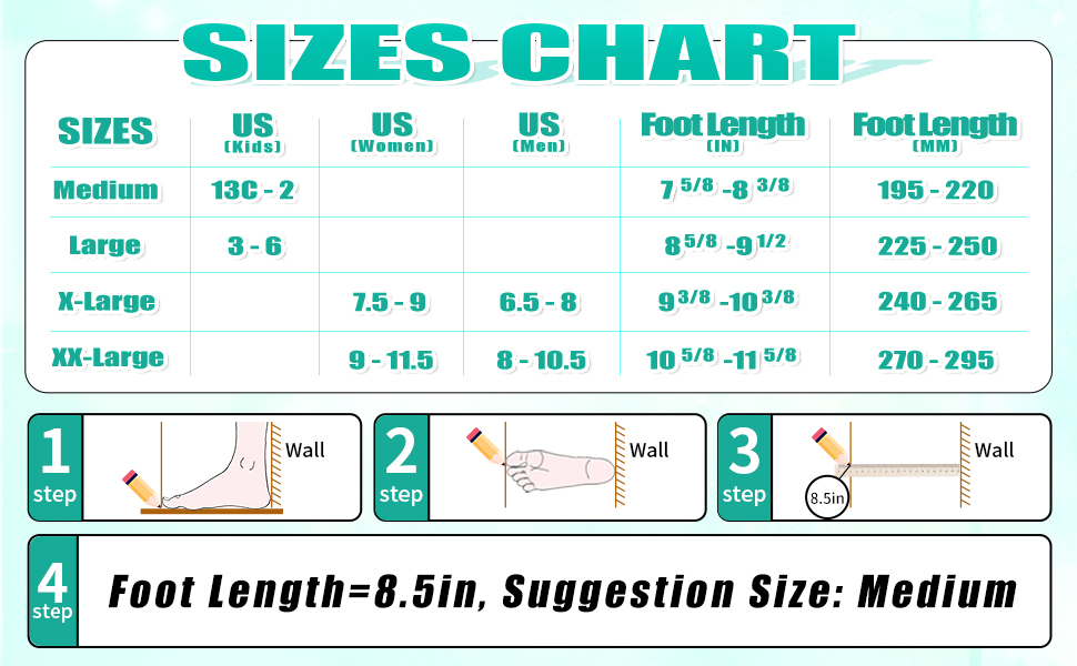 Роликові ковзани Nattork для дітей та дорослих, 4 розміри, регульовані, турквіс, X-Large (EU 37-40/240-260)
