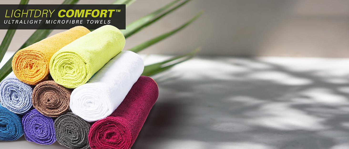 LightDry® Original Мікрофіброве спортивне рушник - туристичне рушник для рюкзака, спортивне та фітнес рушник для плавання. Швидковисихаюче, антибактеріальне рушник 200 x 100 см Petrol