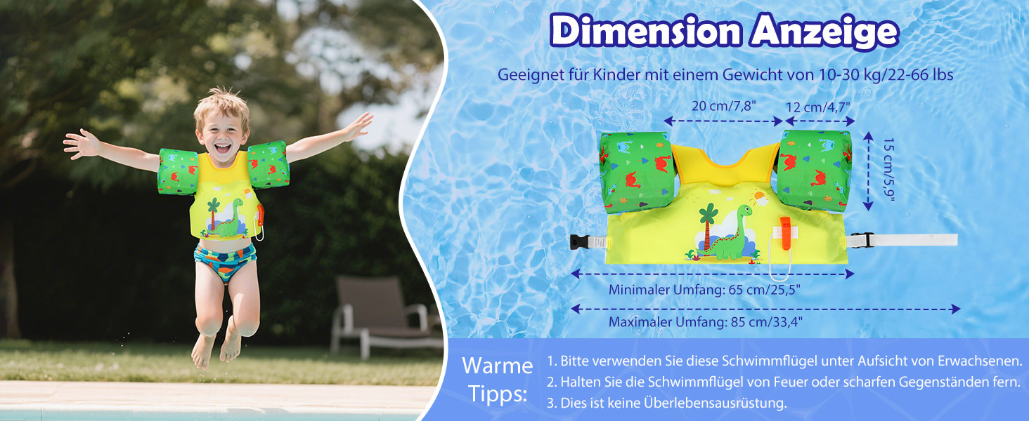 Надувні рукавики для плавання MoKo для дітей, рожево-райдужні, з ремінцем, для хлопчиків та дівчаток, 9-23 кг