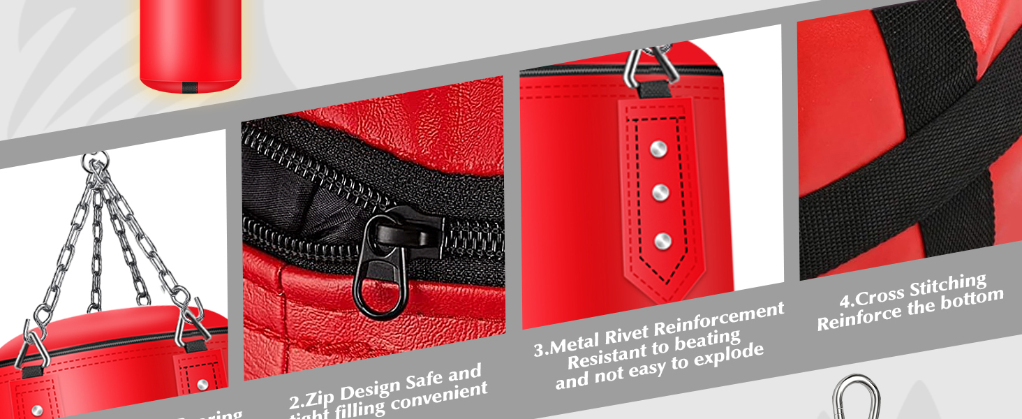 Боксерський мішок підвісний, комплект (без наповнювача) для дорослих з боксерськими рукавичками та аксесуарами. Міцний мішок з мікрофібри для кікбоксингу, фітнесу, ММА, греплінгу, муай-тай, карате.