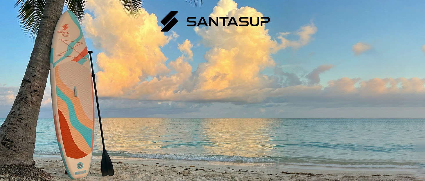 SUP дошка надувна Santasup 320/335 см з веслом, насосом та аксесуарами для підлітків та дорослих #RIVULET-11'