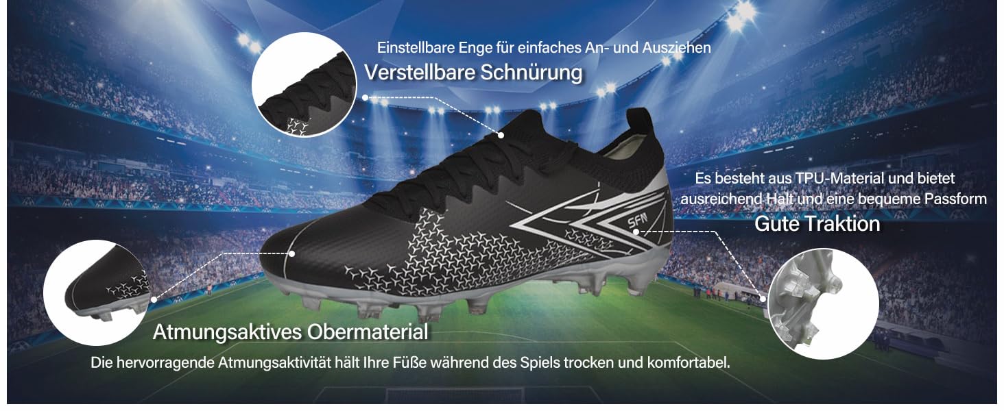 Футбольні бутси для чоловіків та підлітків: зала, штучний газон, футзал, Outdoor, професійні тренувальні бутси Mond 44 EU