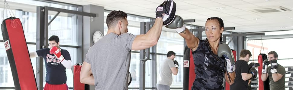 Боксерські рукавички Paffen Sport FIT з дихаючою сіткою для тренувань з боксу, кікбоксингу, муай-тай, K1 та інших єдиноборств