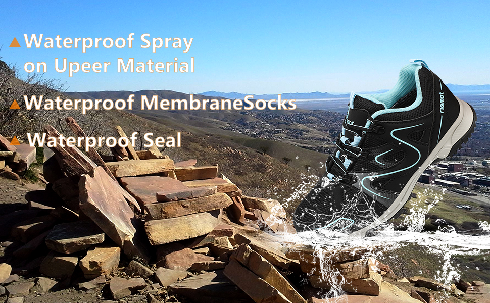 Жіночі трекінгові черевики Riehmot, 41 EU, рожеві