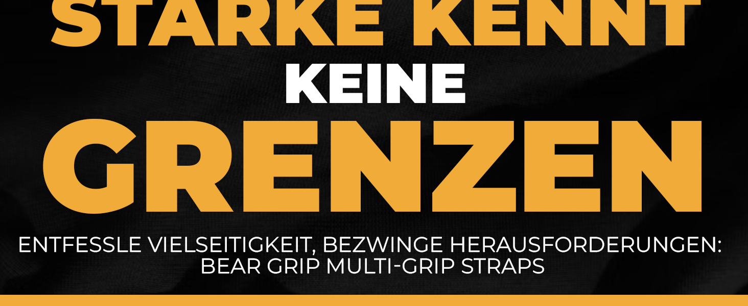 Ремінь/гачок BEAR GRIP Multi-Grip: міцні гірники, вантажні ремені та рукавички для важкої атлетики