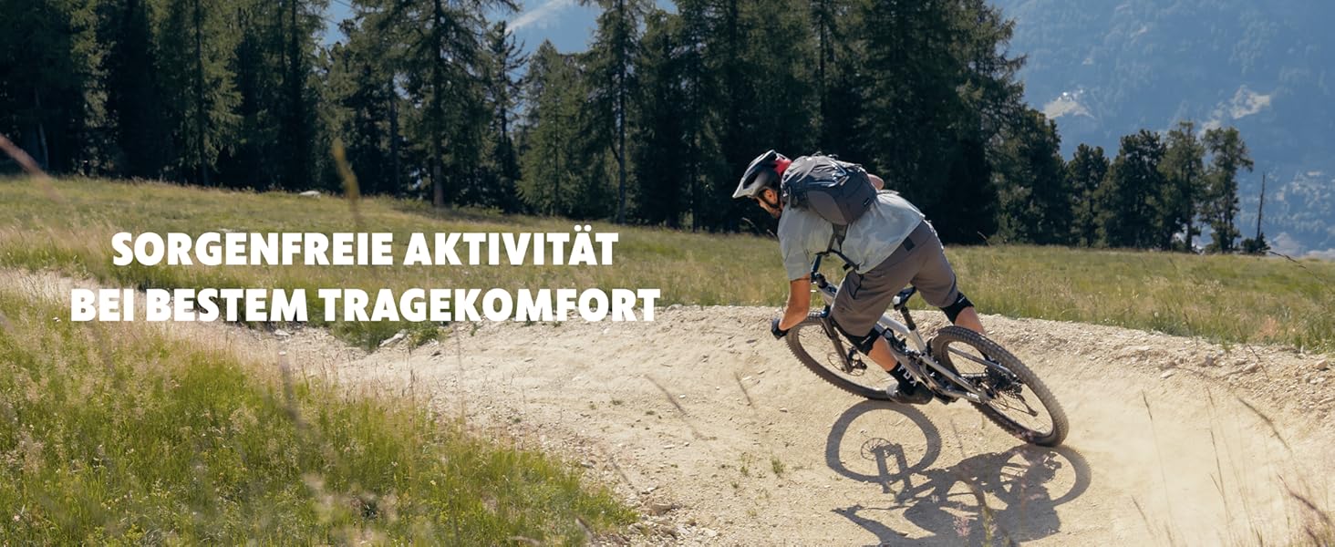 Туристичний рюкзак 20 л Active 20 Premium сірий з вентиляцією спини, чохлом від дощу та кріпленням для питної системи, дихаючий 3D Air Mesh, для трекінгу та походів