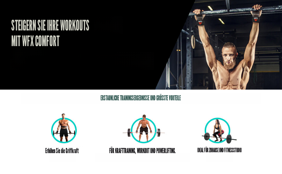 Набір для важкої атлетики: гак для тяги з гумовими ручками, захист зап'ястя з неопрену, 7 мм, для силових тренувань