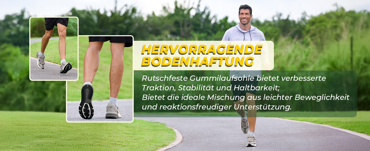 Чоловічі кросівки для бігу FitVille з широкою колодкою, чорно-сірі. Зручні, дихаючі, з неслизькою підошвою. Ідеальні для ходьби, фітнесу та джогінгу. Розмір 42.5 EU.