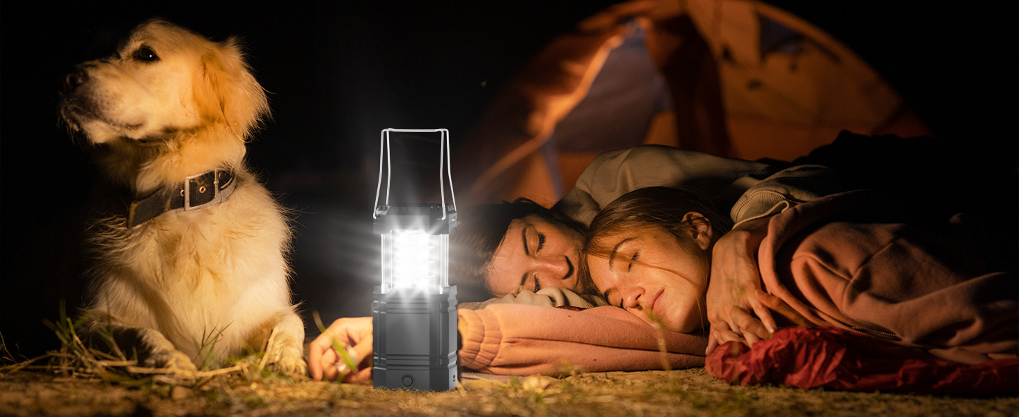 LED кемпінговий ліхтар на сонячній батареї, водонепроникний, з ручкою, акумулятор 3000mAh, для туризму, риболовлі, SOS, відключень світла (чорний)