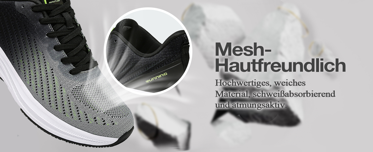 Кросівки для чоловіків та жінок: спортивні, легкі, з повітряною подушкою, для бігу та фітнесу, дихаючі, розміри 36-47 EU, чорний та червоний кольори